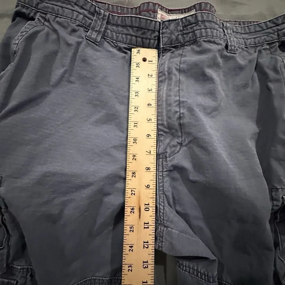 Vintage Mossimo Cargo Supply Shorts Men 40 Army Military Baggy Skate Grunge Y2K